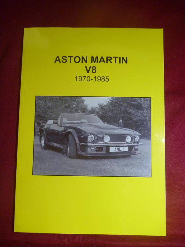  Aston Martin v8 1970 1985 book for sale