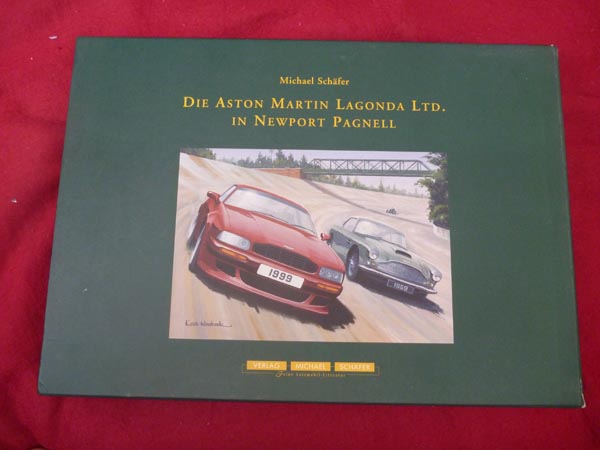  Die Aston Martin Lagonda LTD in Newport Pagnell. Leineneinband mit Goldprgung und Lesebndchen, im Schmuckschuber  book for sale