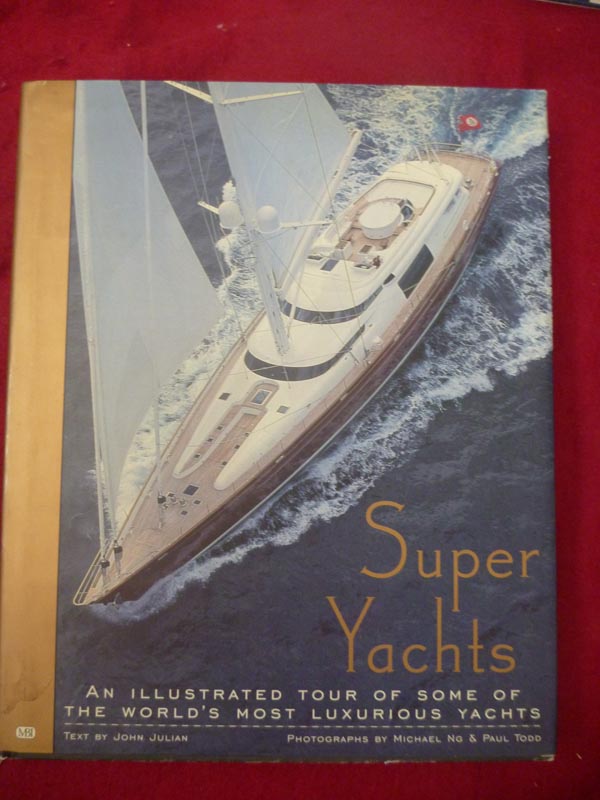  Super Yachts Hardcover book for sale