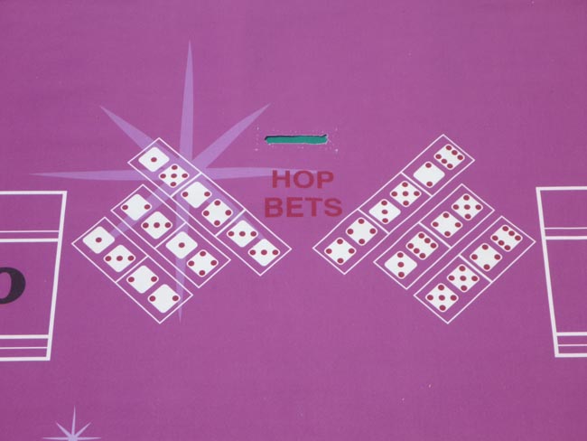  Plaza Casino Las Vegas authentic Craps Layout table Felt for sale 