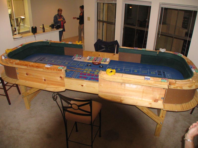  12' craps table for sale 